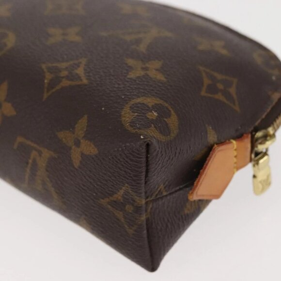 LOUIS VUITTON Monogram Pochette Cosmetic PM Pouch M43998 LV Auth BA6165 - Picture 3 of 16